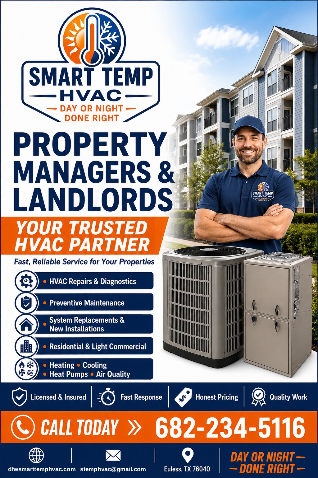 Smart Temp HVAC — trusted HVAC partner for property managers and landlords