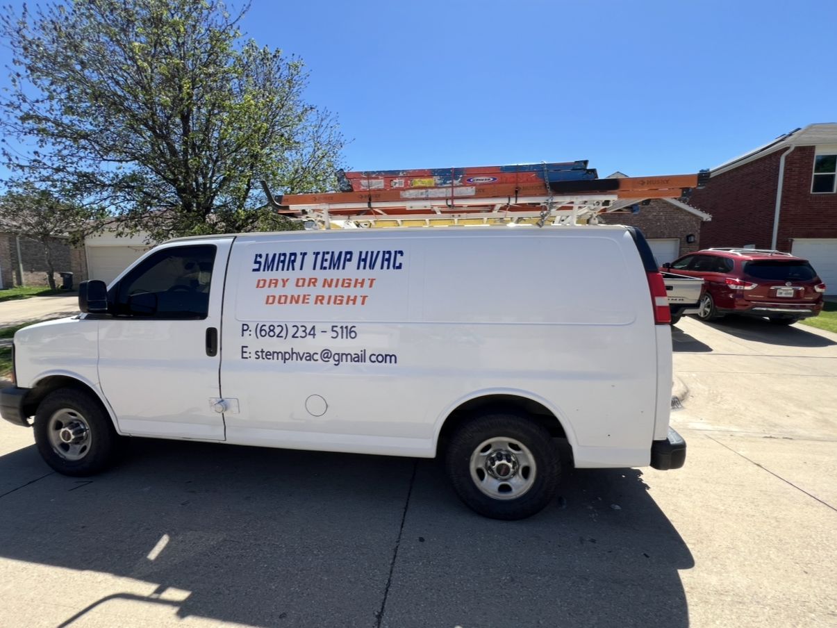 Smart Temp HVAC service van, Euless TX